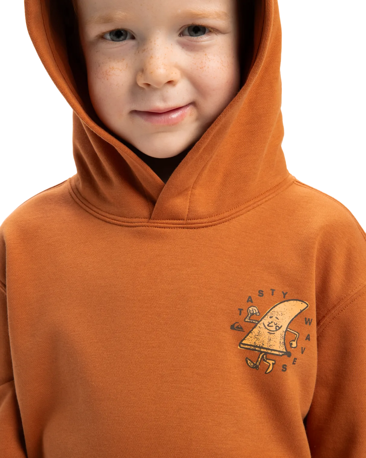 Quiksilver Clothing Boys Rainmaker Hoodie in Bran