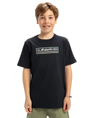 Quiksilver Clothing Boys Sun Dagger T-Shirt in Dark Navy