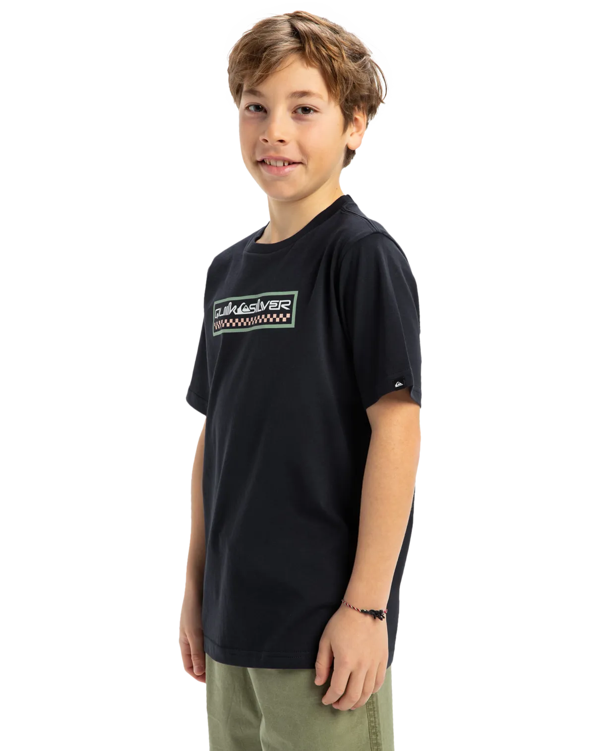 Quiksilver Clothing Boys Sun Dagger T-Shirt in Dark Navy