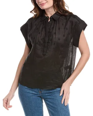 rag & bone Robin Embroidered Top