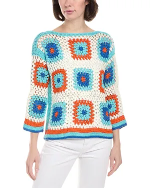Rain   Rose Crochet Top