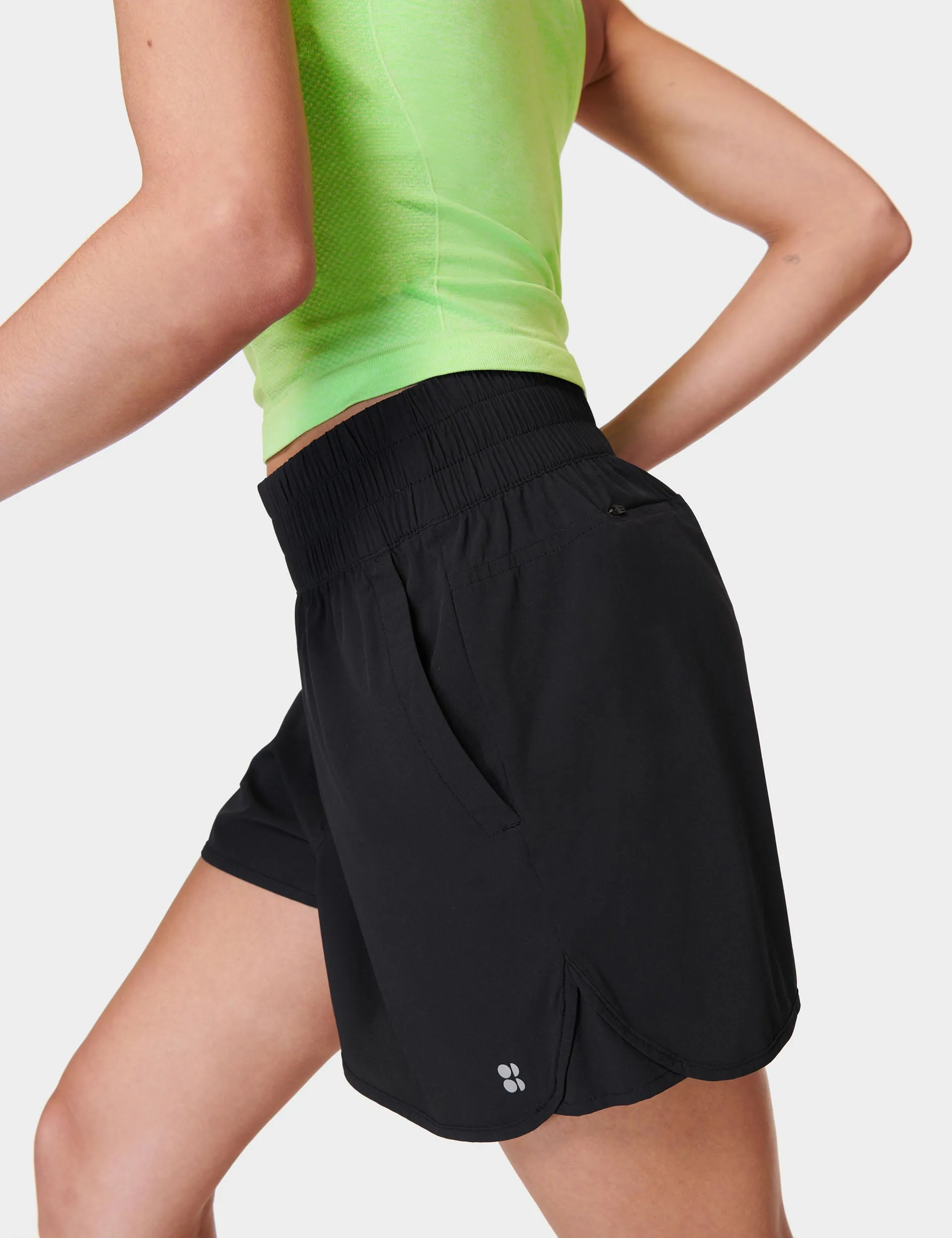 Relay Shell Shorts - Black