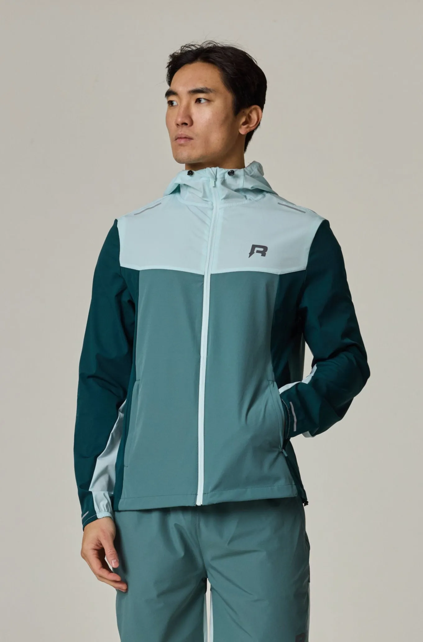 Reprimo Flight Jacket - Forest Green / Mint