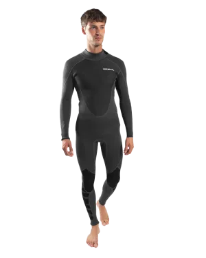 Response FL 3/2mm Back Zip Wetsuit in Black