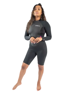 Response FL 3/2mm Spring Wetsuit in Jet & Broken Palm