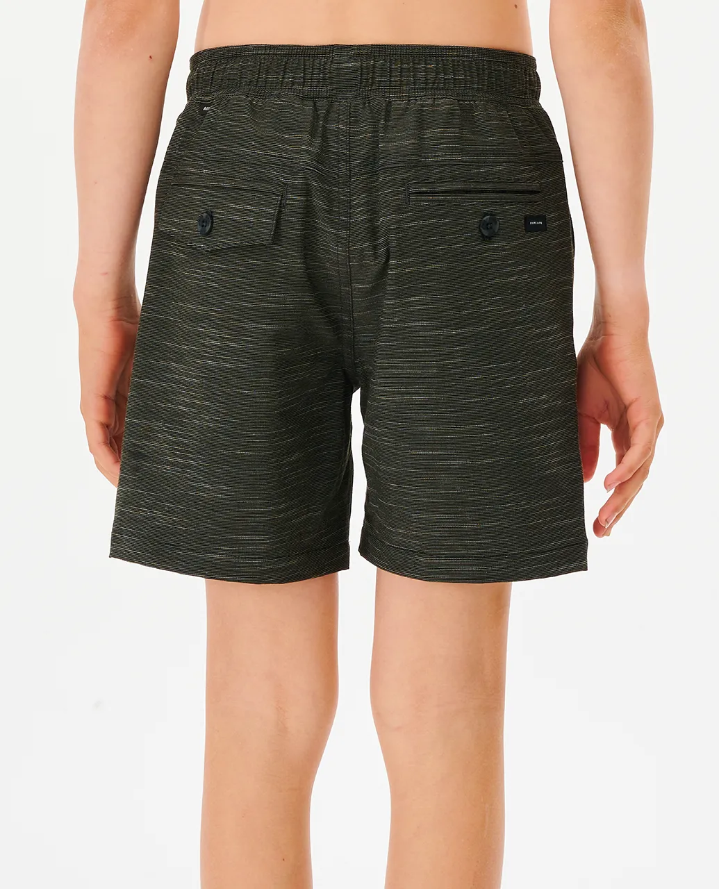 Rip Curl Clothing Boys Boardwalk Jackson Volley Shorts in Black