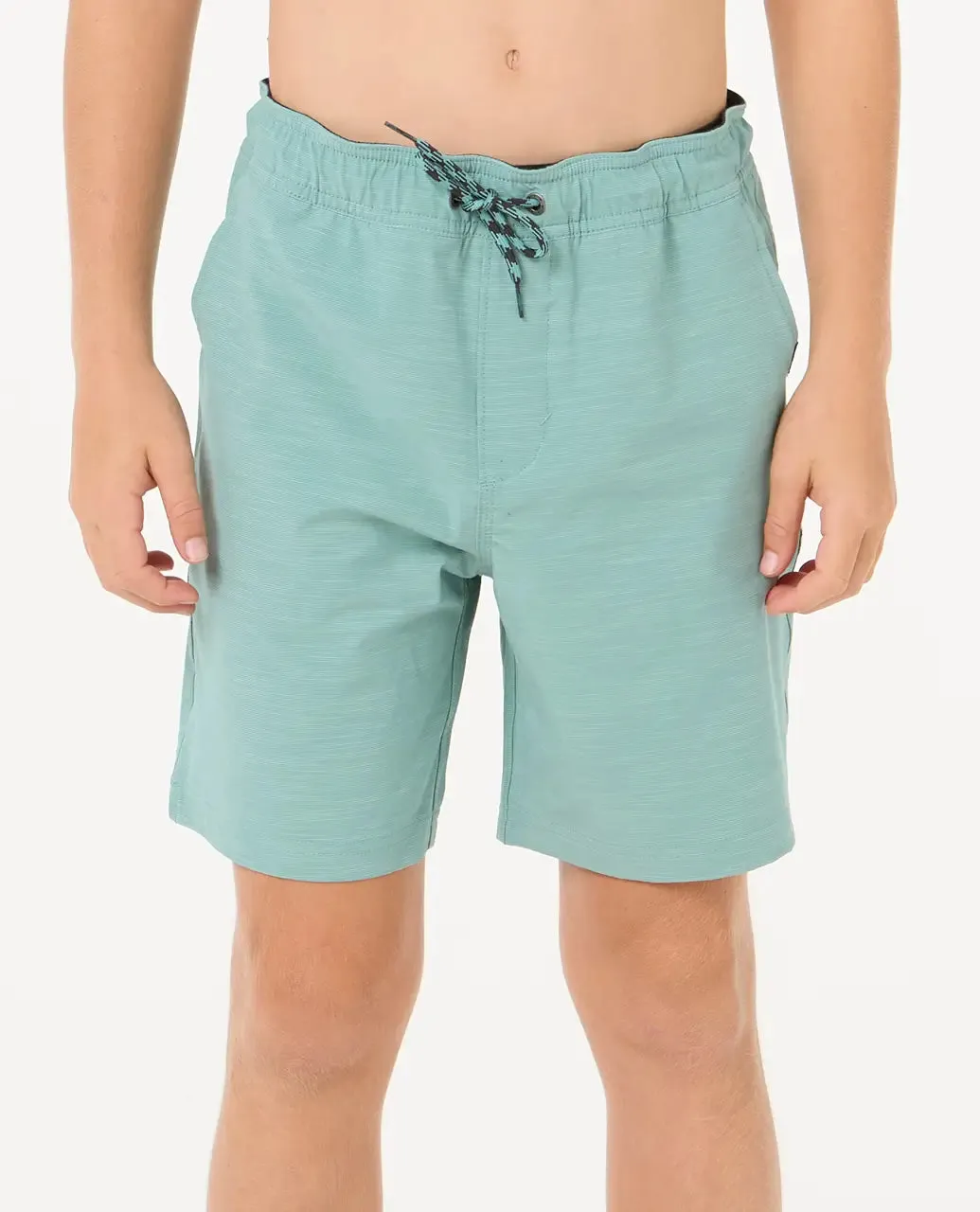 Rip Curl Clothing Boys Boardwalk Jackson Volley Shorts in Blue Lagoon