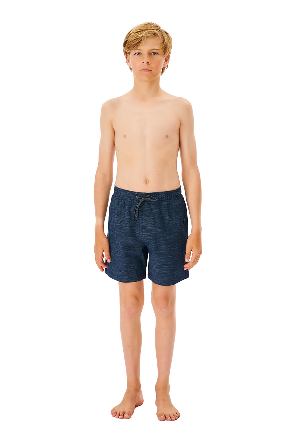 Rip Curl Clothing Boys Boardwalk Jackson Volley Shorts in Navy