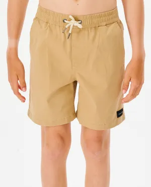 Rip Curl Clothing Boys Epic Volley Shorts in Khaki