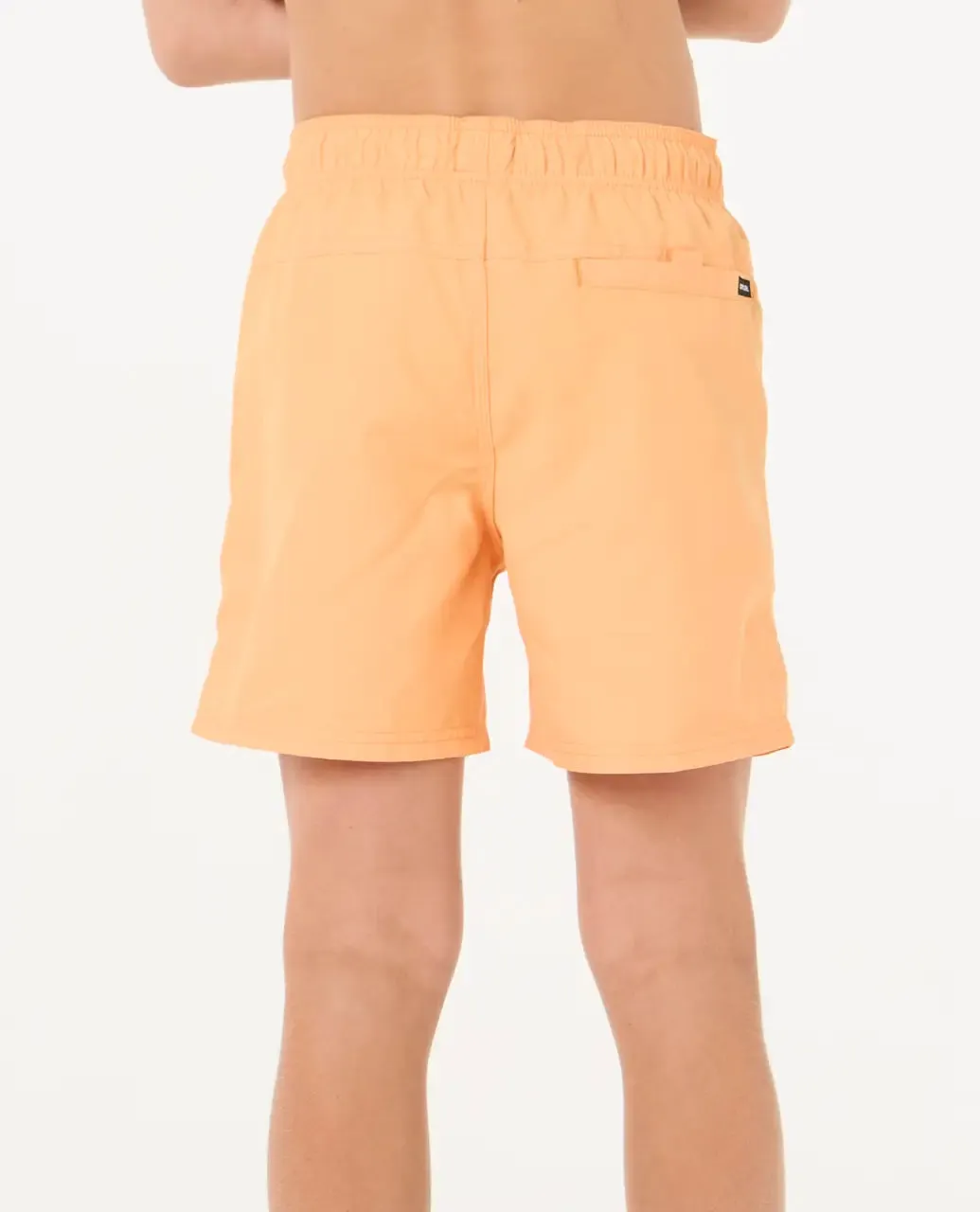 Rip Curl Clothing Boys Offset Volley Shorts in Mandarin Zest