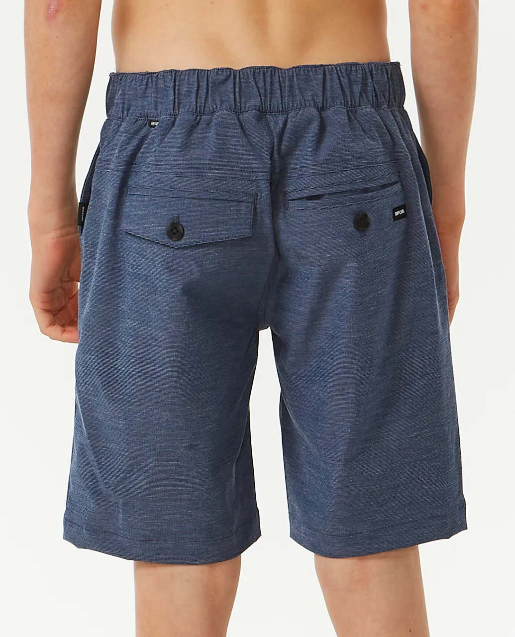Rip Curl Clothing Boys Phase Walkshorts in Washed Navy