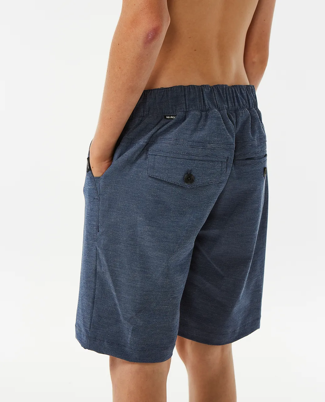 Rip Curl Clothing Boys Phase Walkshorts in Washed Navy