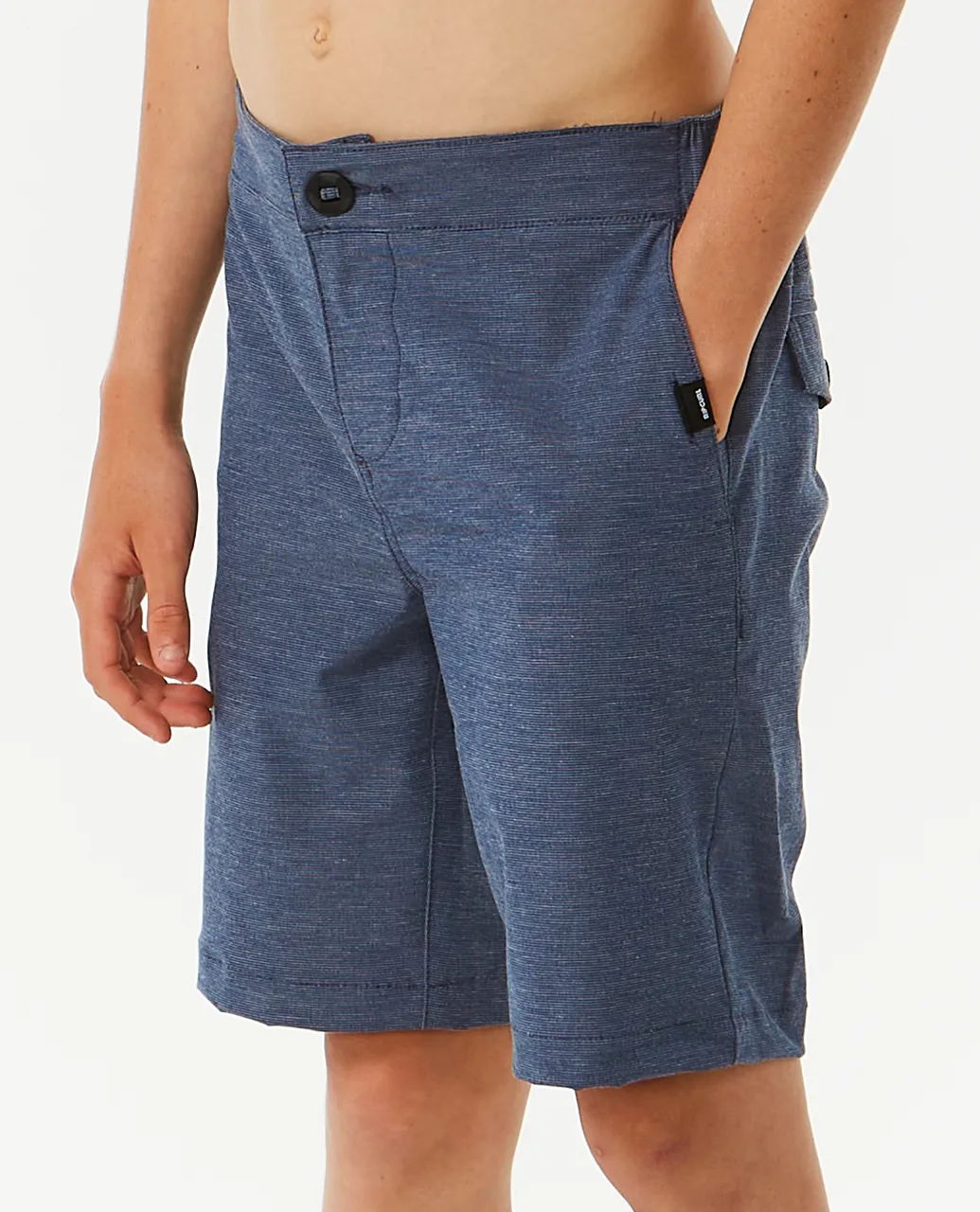 Rip Curl Clothing Boys Phase Walkshorts in Washed Navy