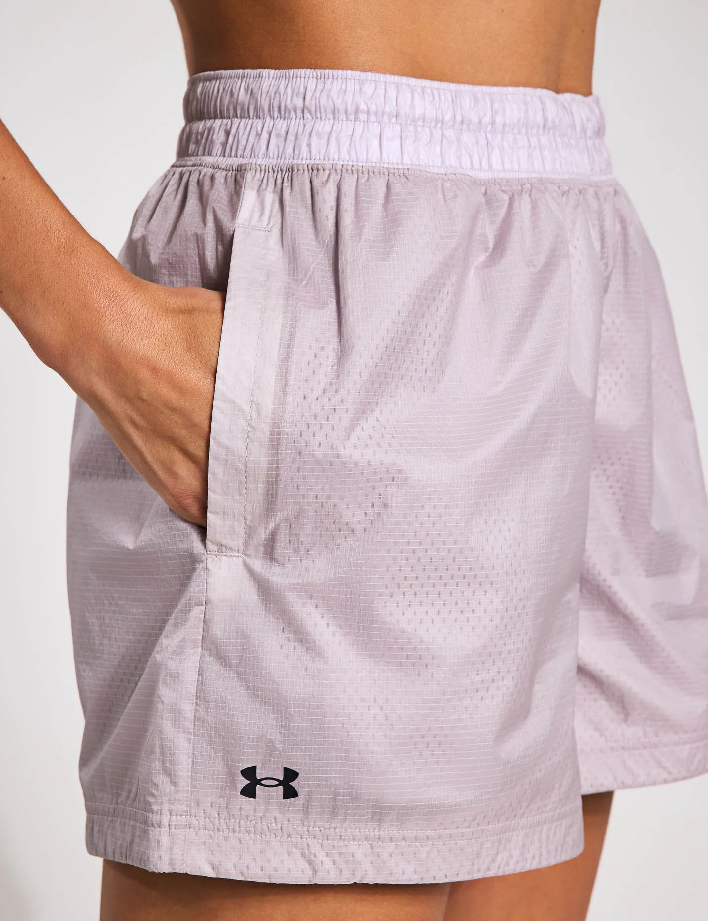 Rival Woven Shorts - Grey Dawn/Black