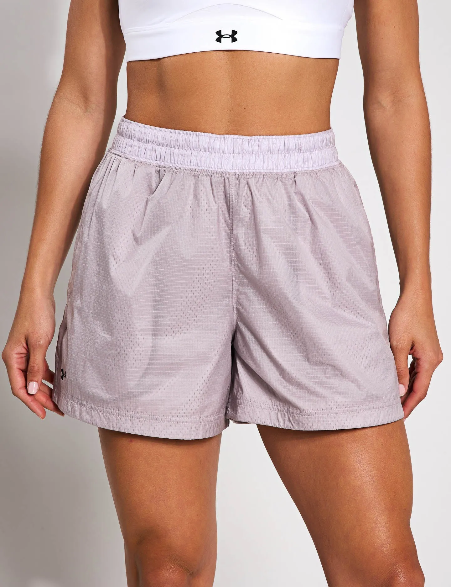 Rival Woven Shorts - Grey Dawn/Black