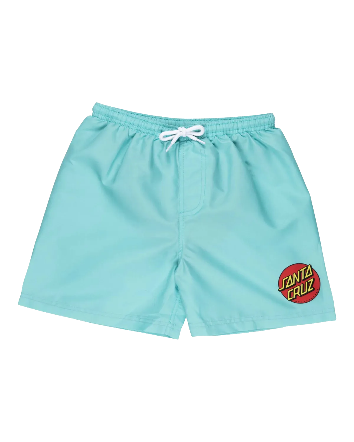 Santa Cruz Boys Classic Dot Swimshorts in Pool Blue