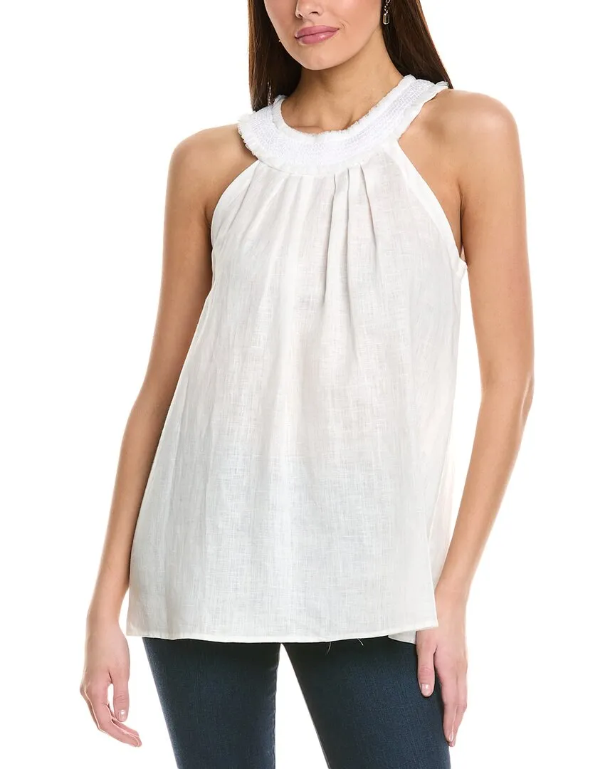 Sara Campbell Arabella Linen Tank Top