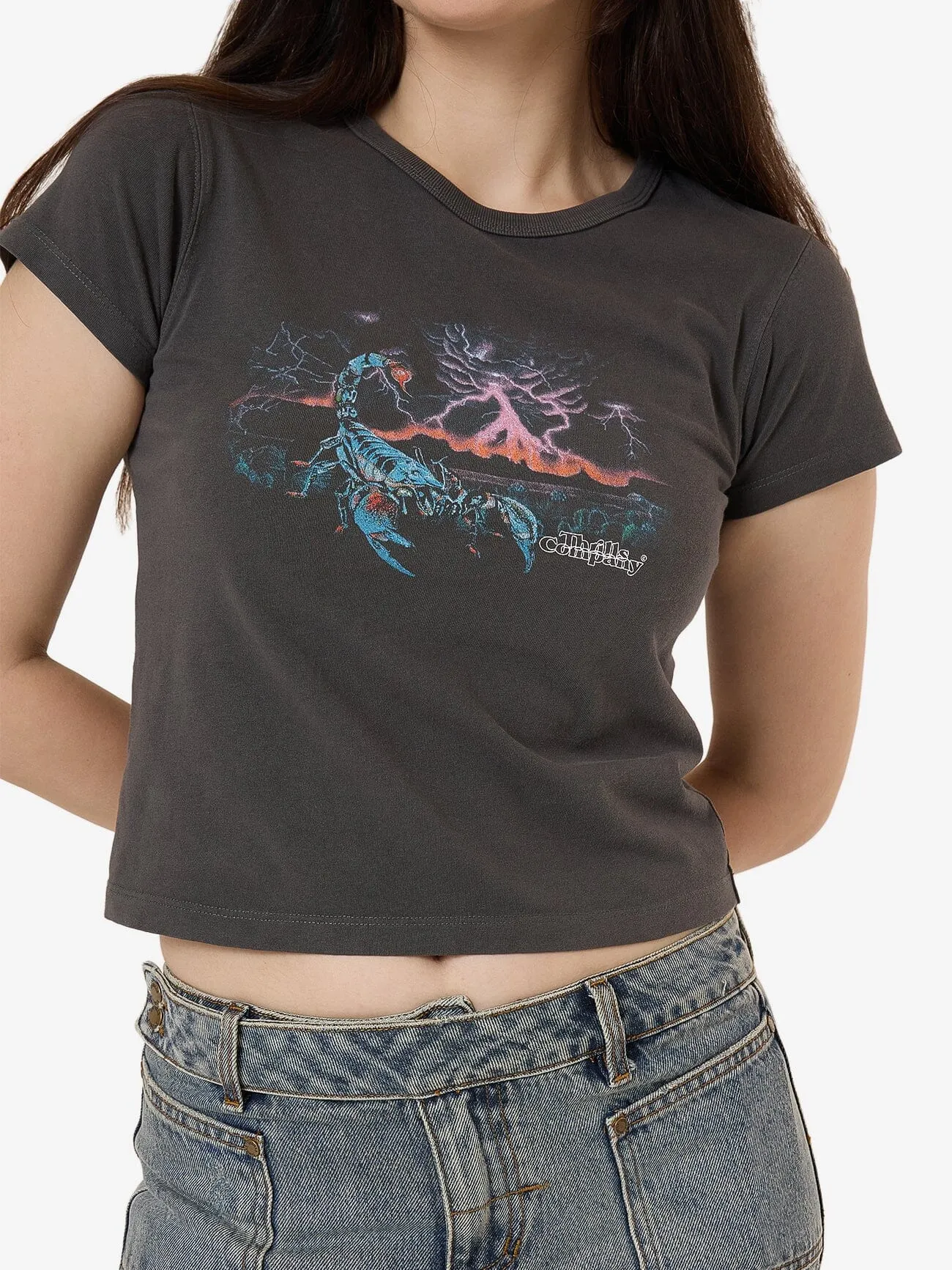 Scorpion Ridge Boy Tee - Merch Black