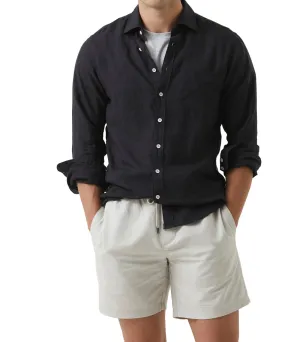 Seaford Sports Fit Long Sleeve Linen Shirt