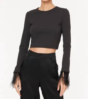 Shiza Top In Black