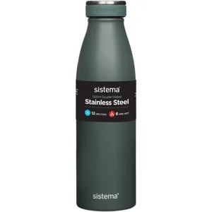 Sistema Stainless Steel Drink Bottle 500 ml Nordic Green Babykids_Sistema