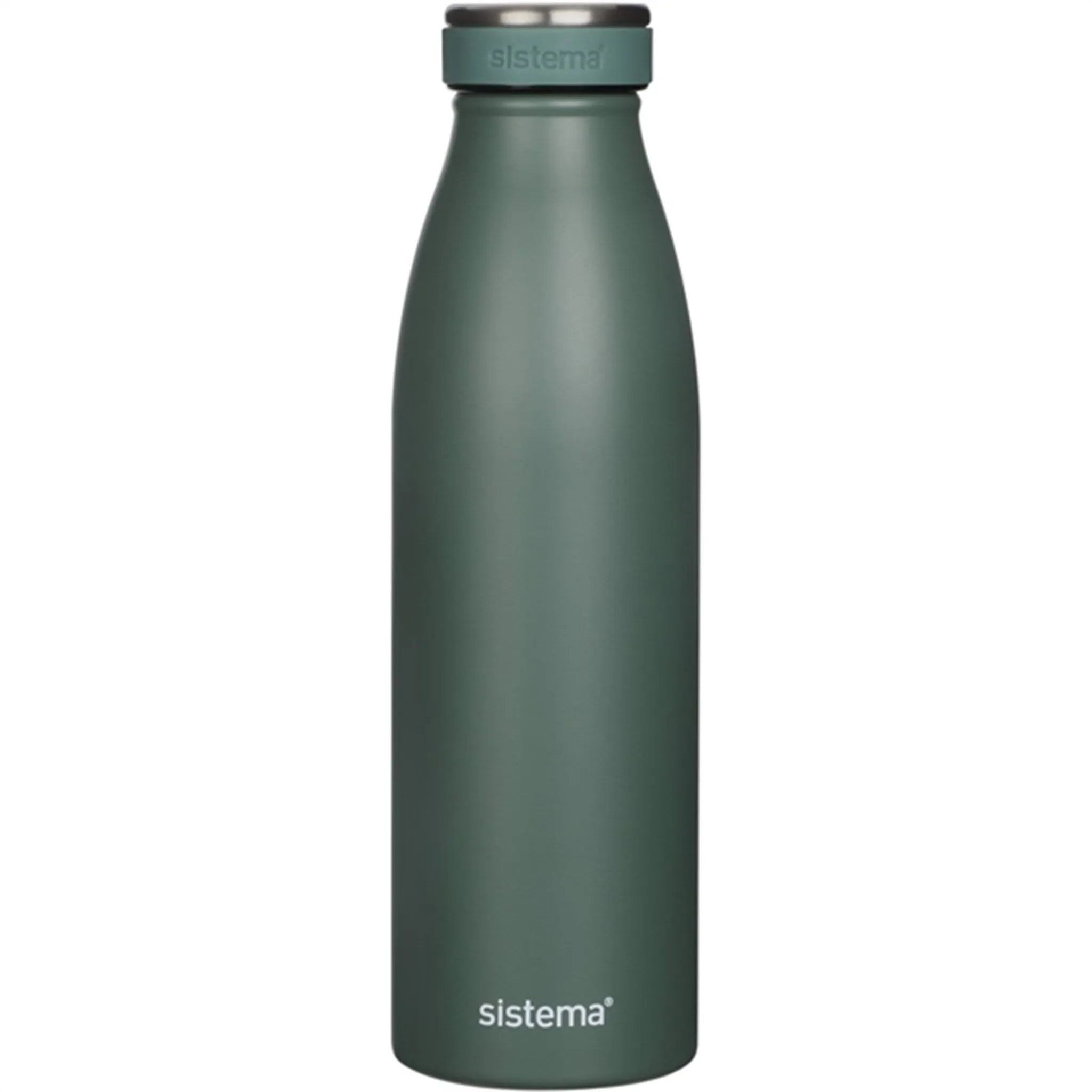 Sistema Stainless Steel Drink Bottle 500 ml Nordic Green Babykids_Sistema