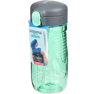 Sistema Tritan Quick Flip Water Bottle 520 Ml Apple Mint Green Babykids_Sistema