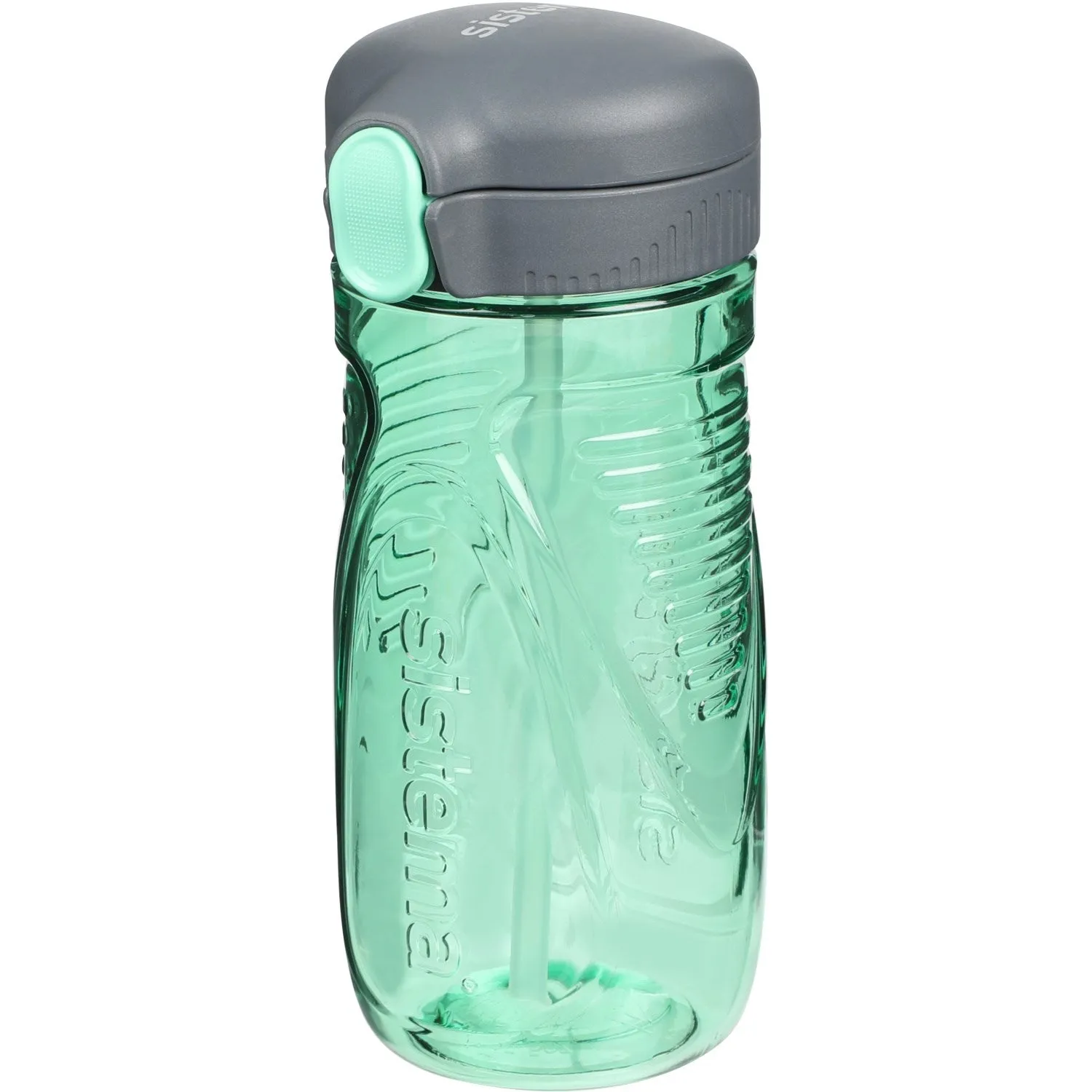 Sistema Tritan Quick Flip Water Bottle 520 Ml Apple Mint Green Babykids_Sistema