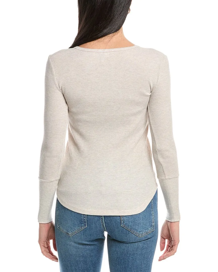 Splendid Thermal Henley Top