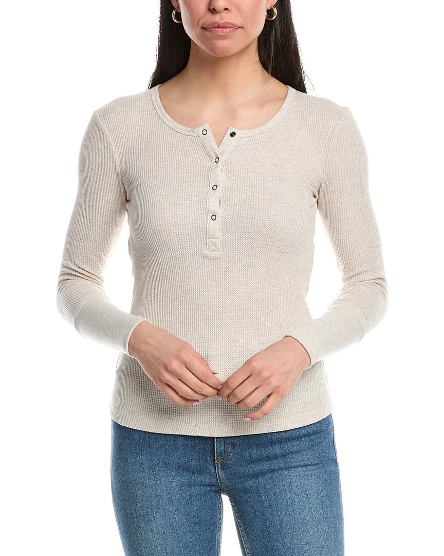 Splendid Thermal Henley Top