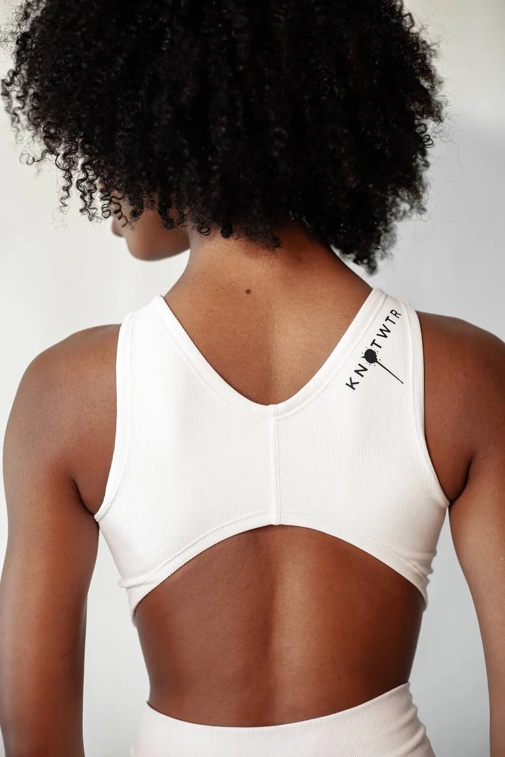 Sports Bra In White