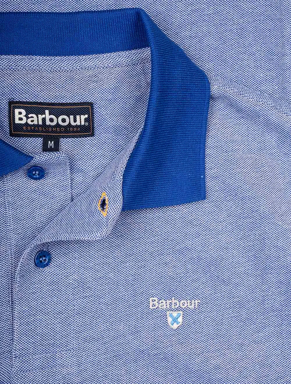 Sports Mix Polo Shirt Blue