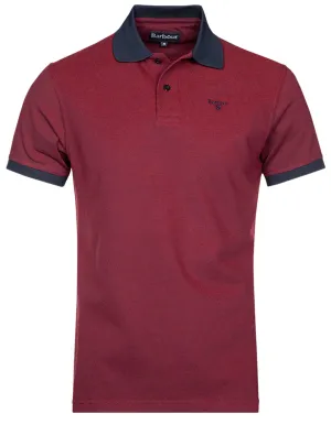 Sports Mix Polo Shirt Red