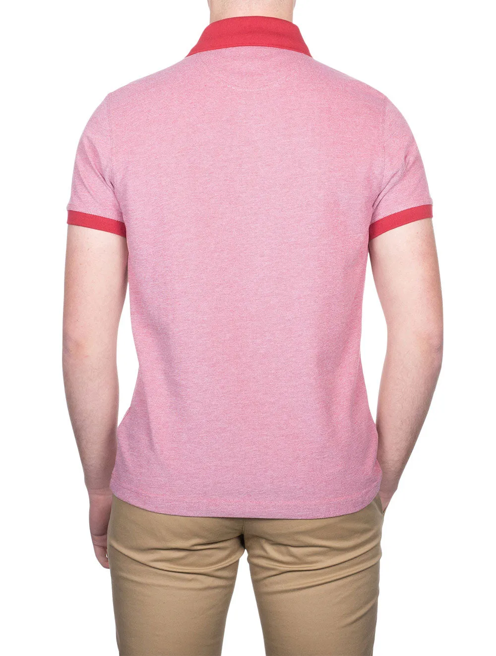 Sports Mix Polo Shirt Red