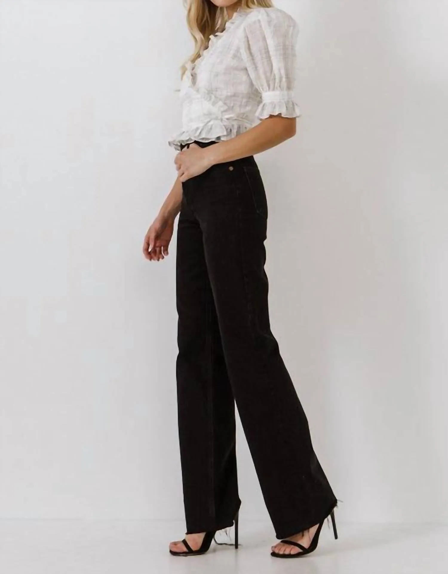 State Of Mind Top In White