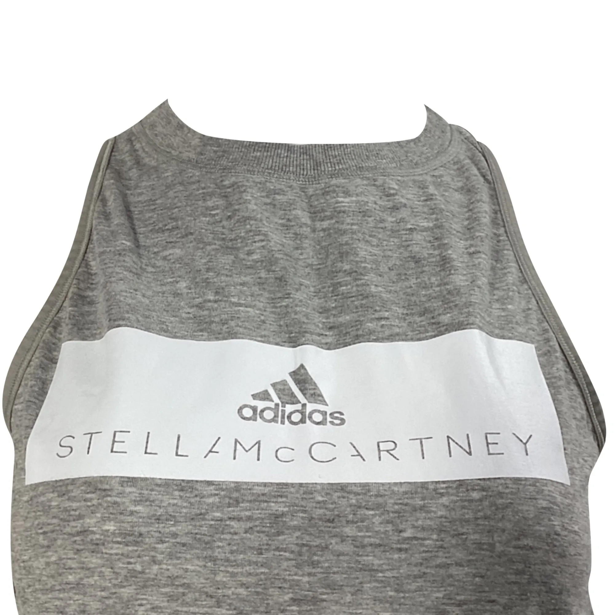 Stella McCartney x Adidas Tank Top in Grey Cotton