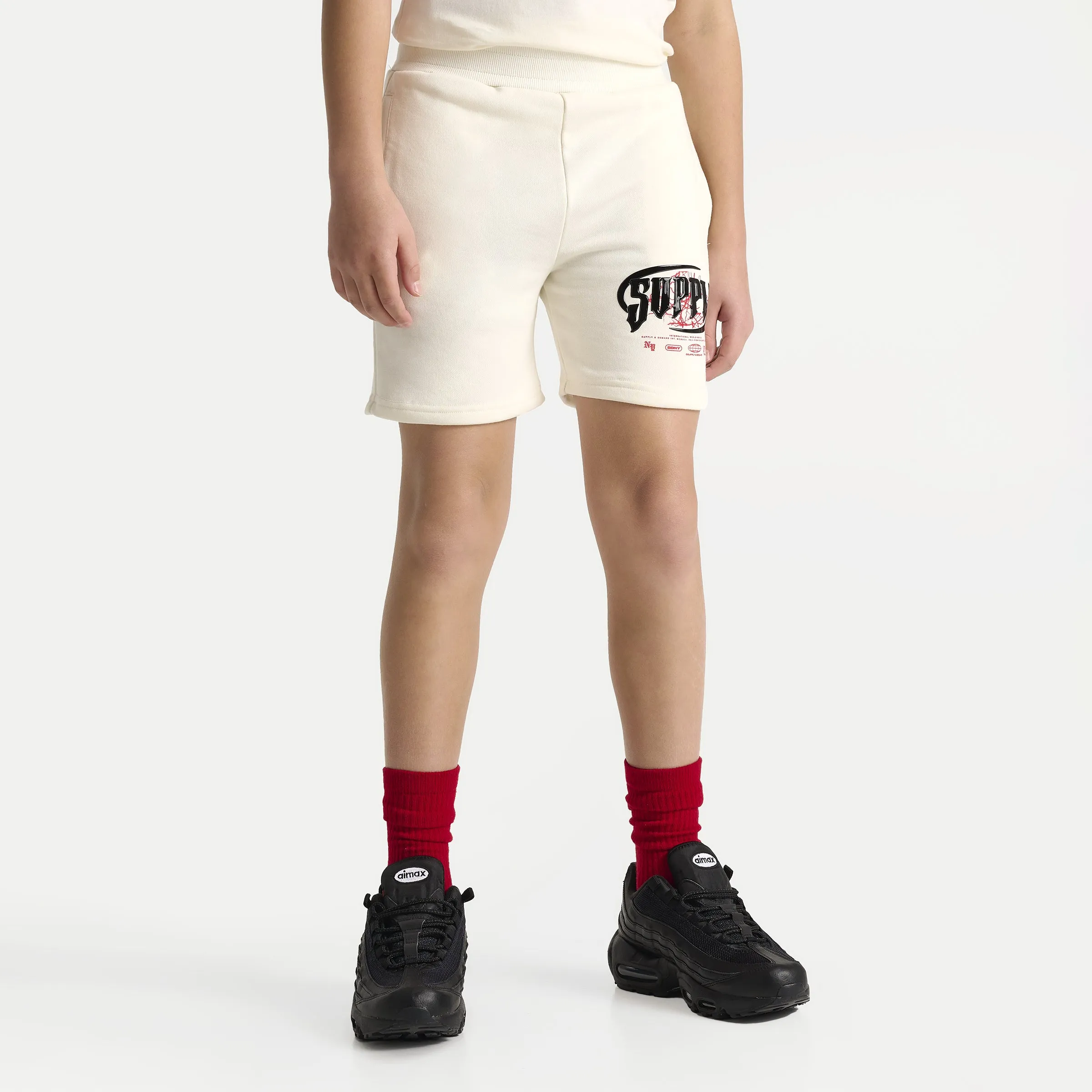 Supply & Demand Supply & Demand Junior Boys' Chrome Short Tofu / Chinese Red