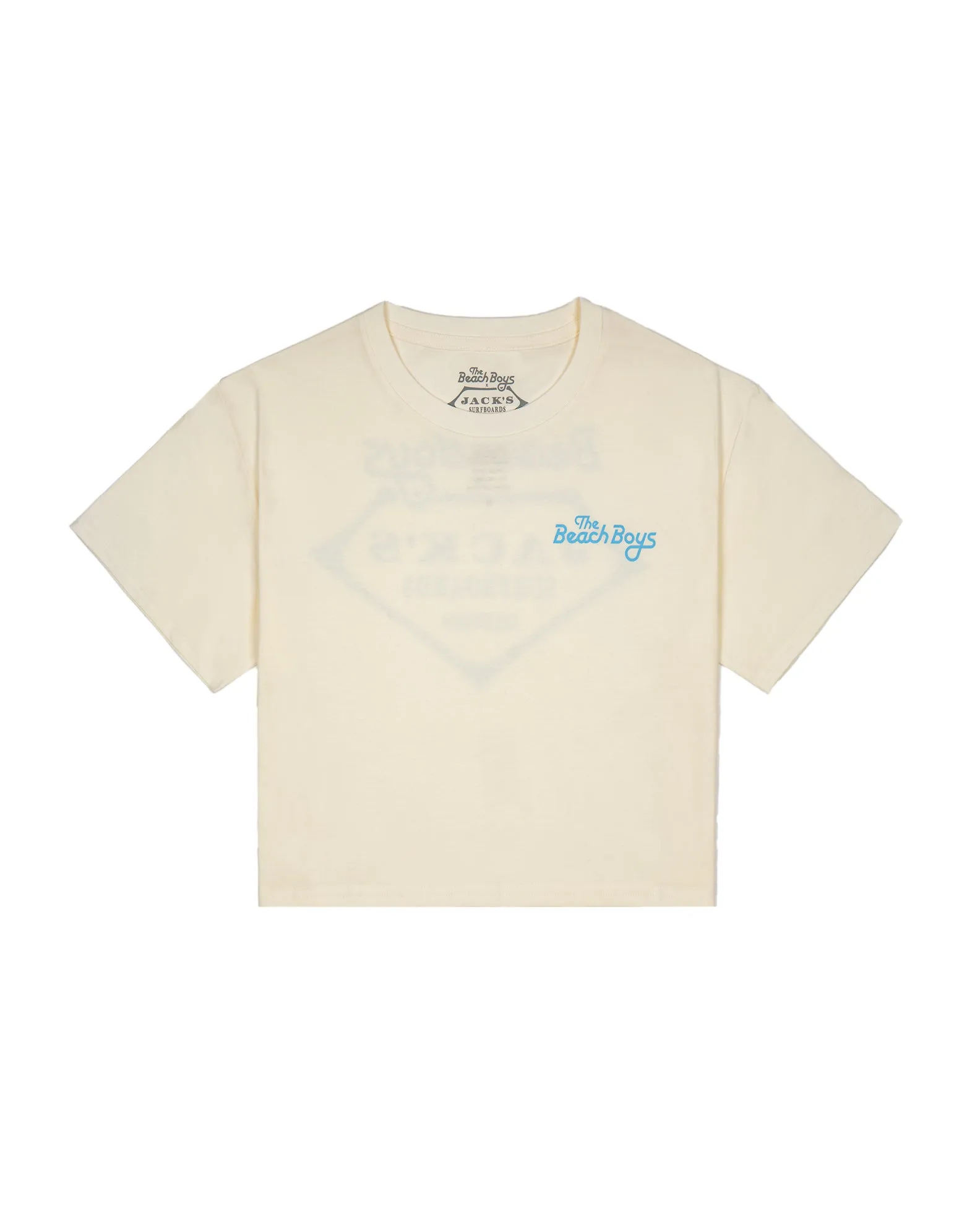The Beach Boys x Jack's "Retro Beach Boys" Crop Top S/S Tee