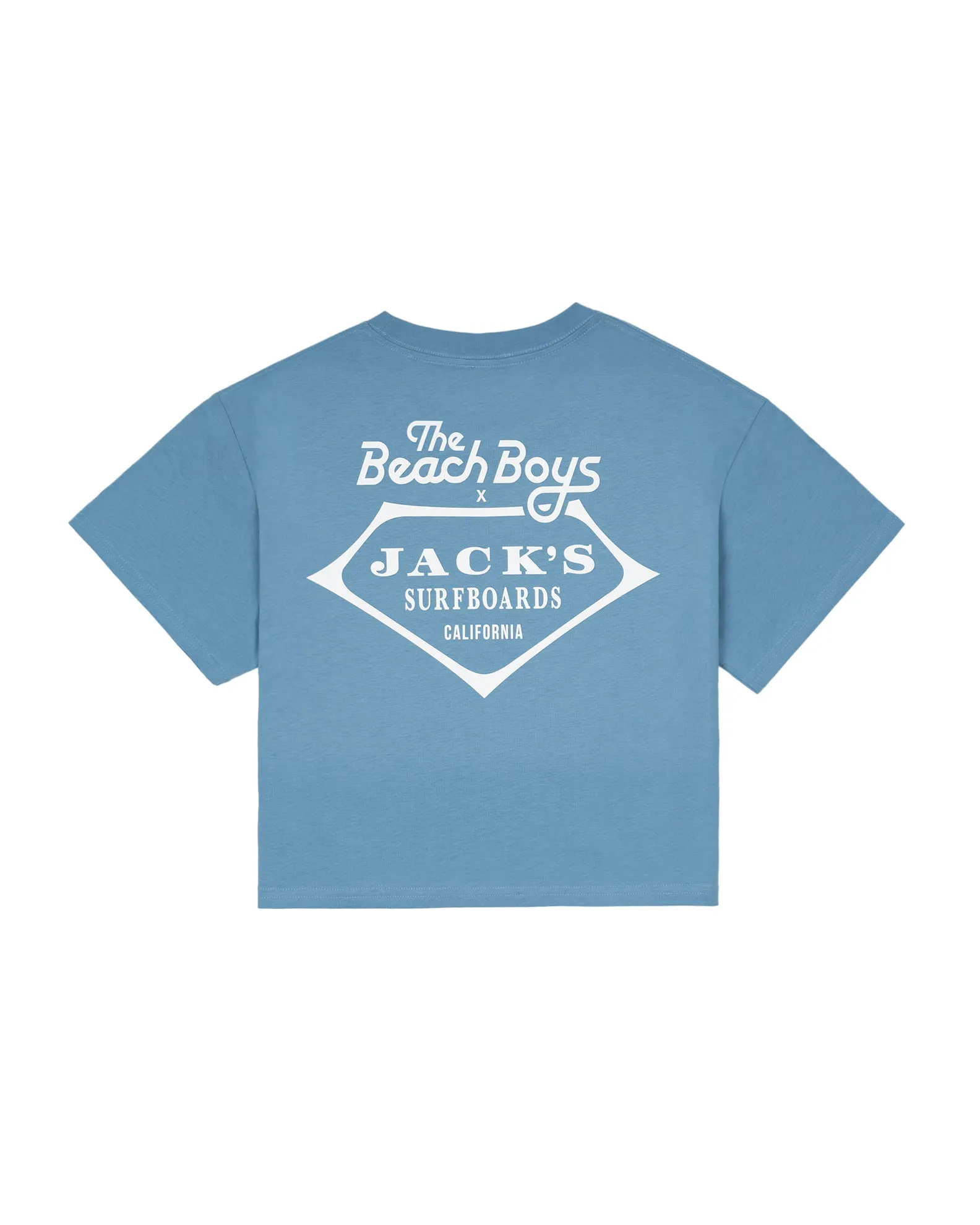 The Beach Boys x Jack's "Retro Beach Boys" Crop Top S/S Tee
