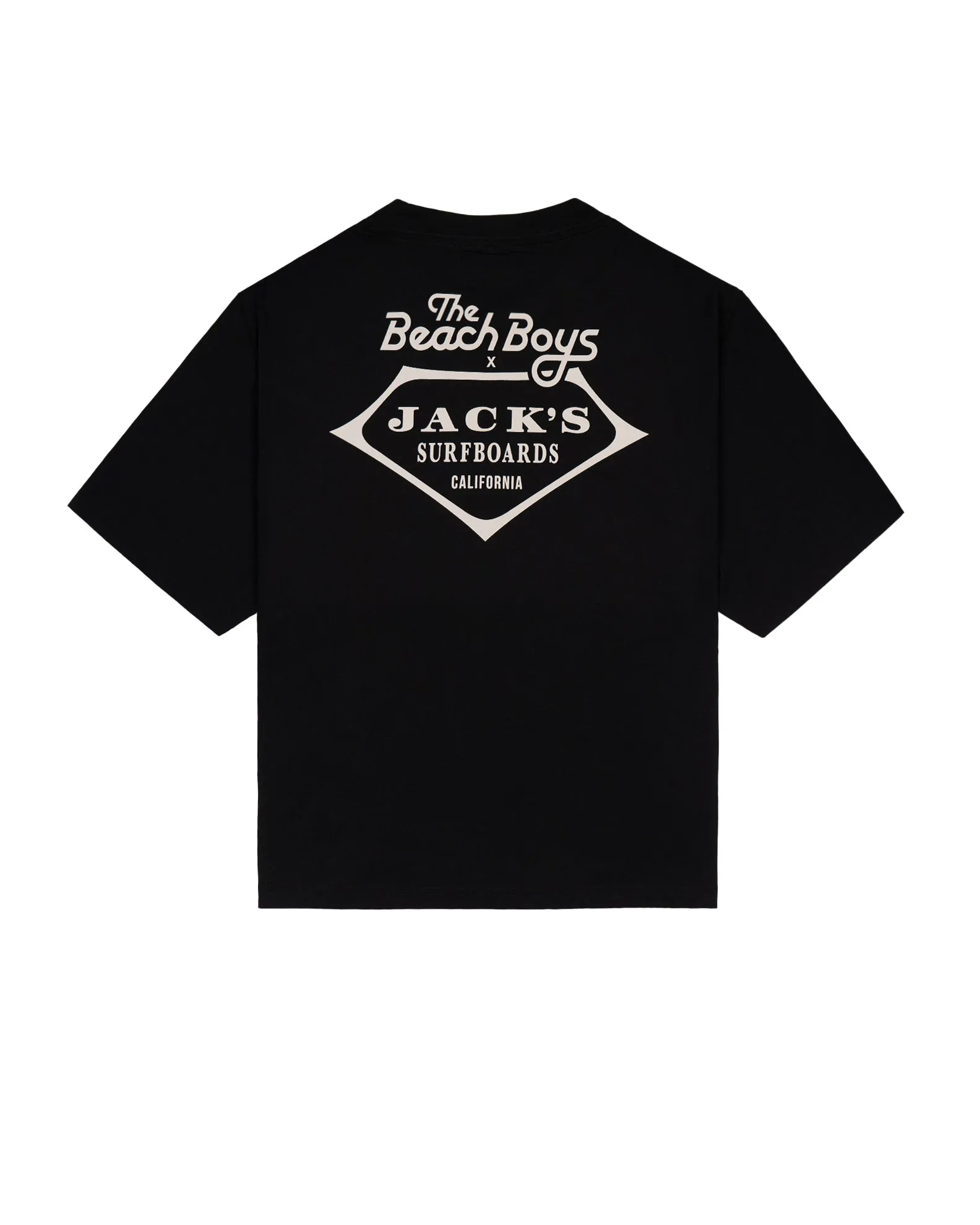 The Beach Boys x Jack's W "Retro Beach Boys" Boxy Top S/S Tee