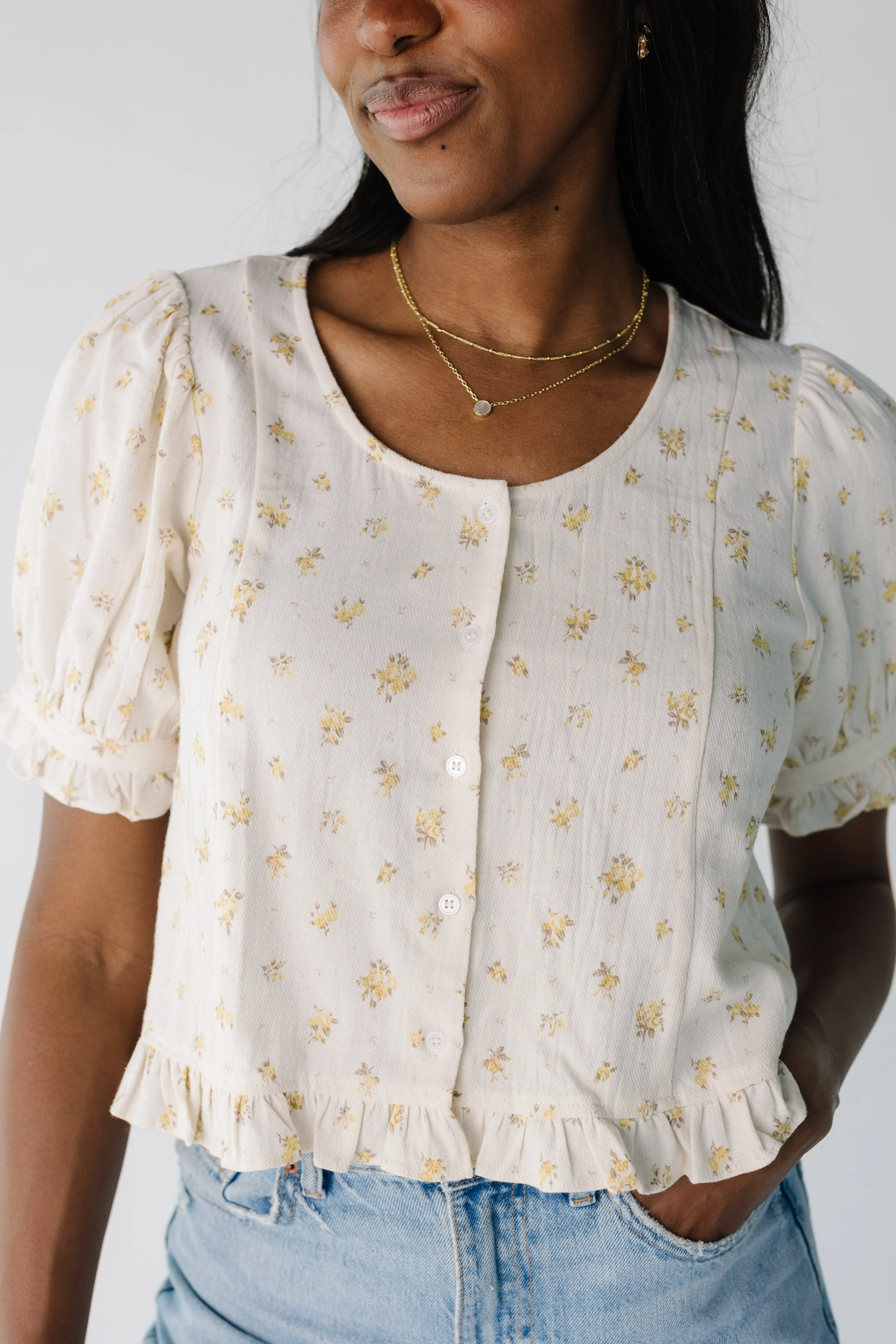 The Ditsy Luna Top