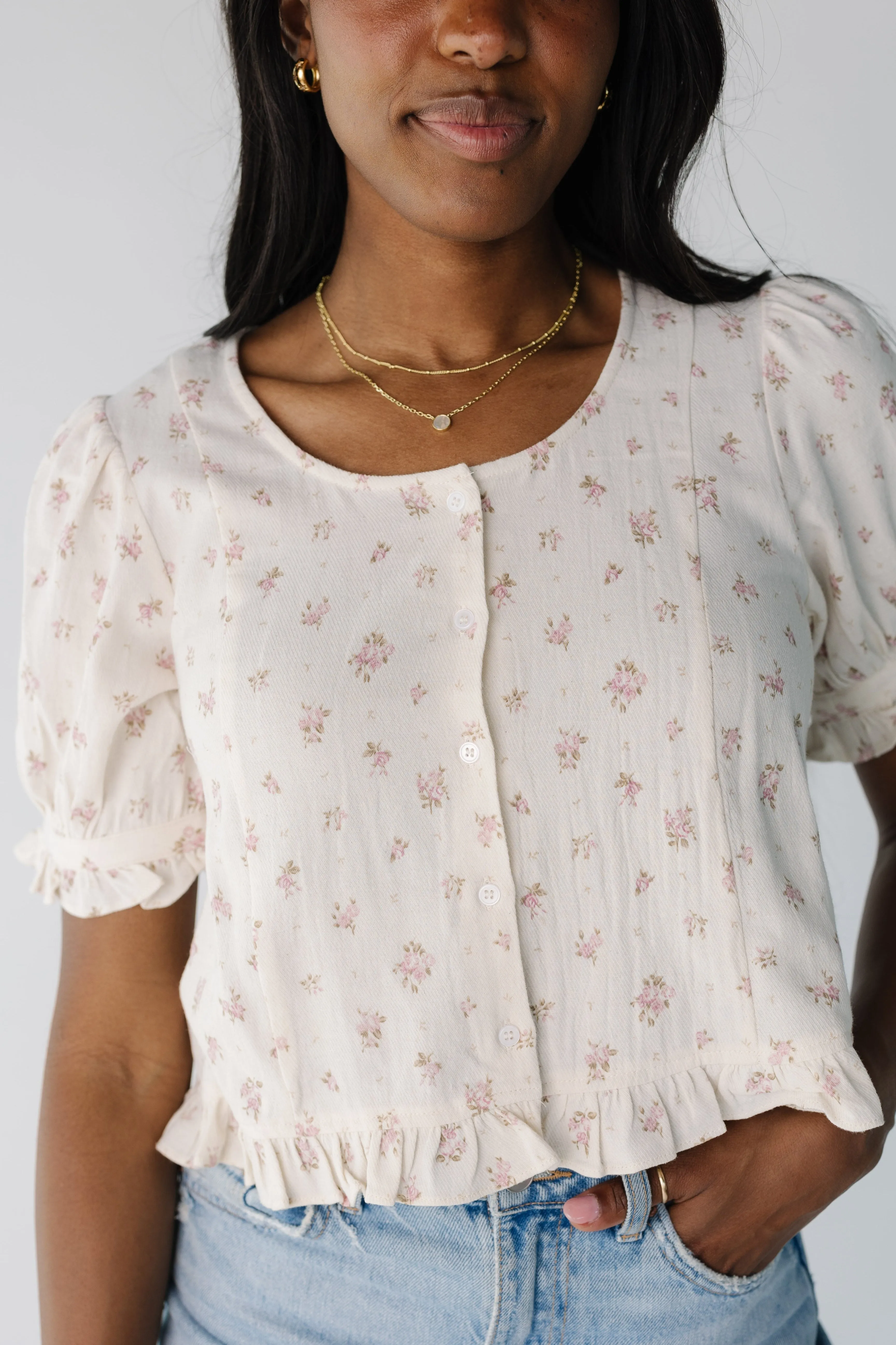 The Ditsy Luna Top