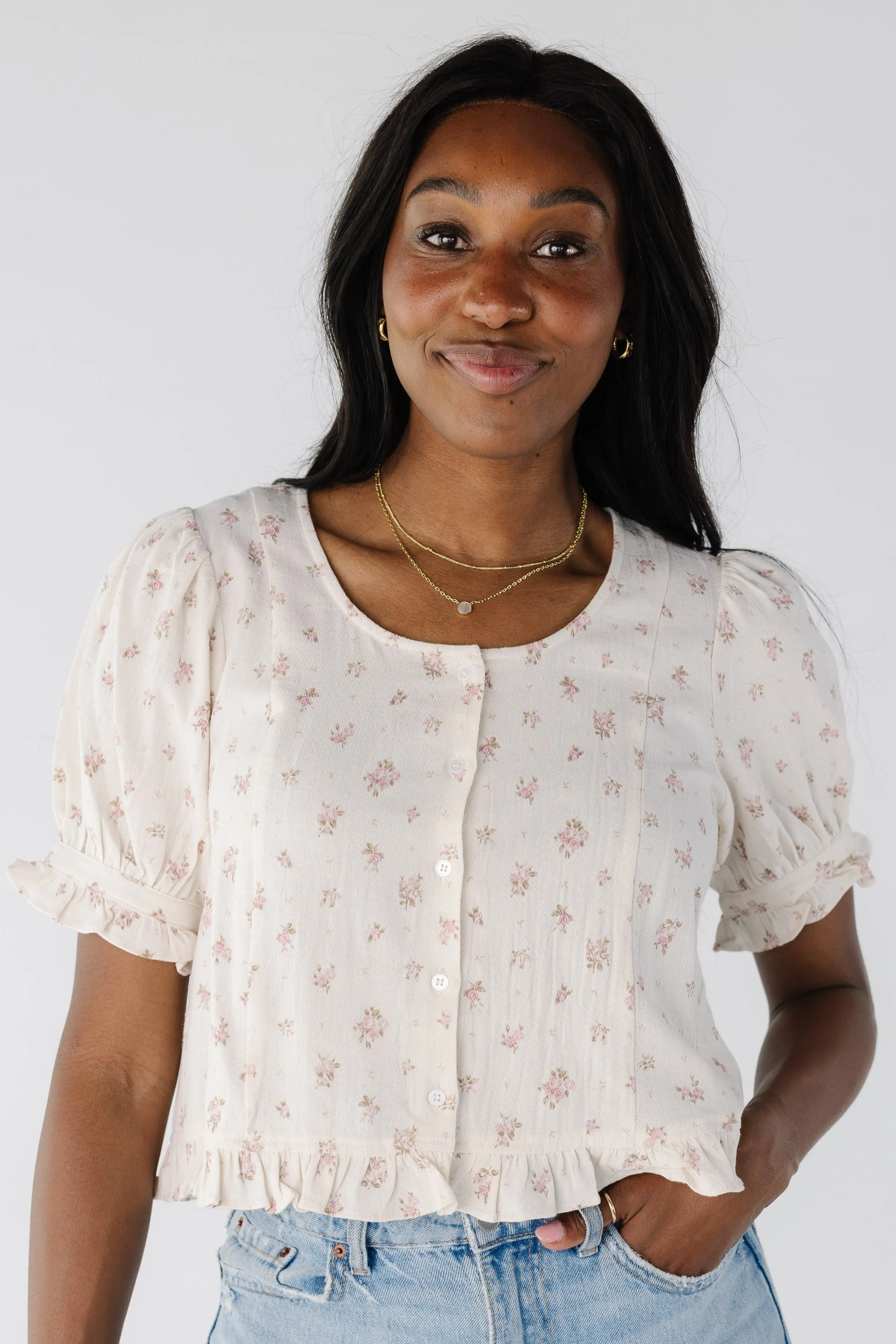 The Ditsy Luna Top