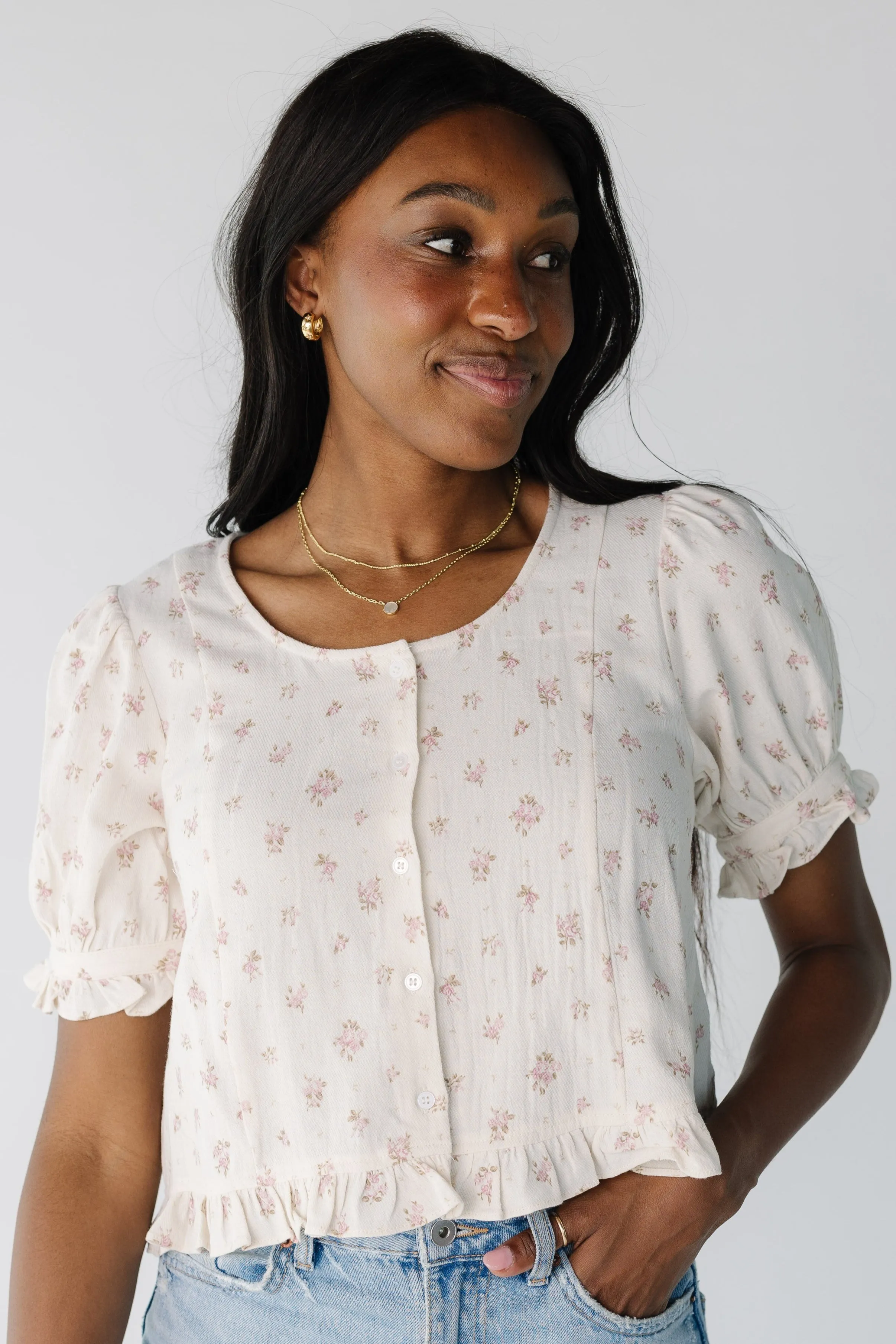 The Ditsy Luna Top