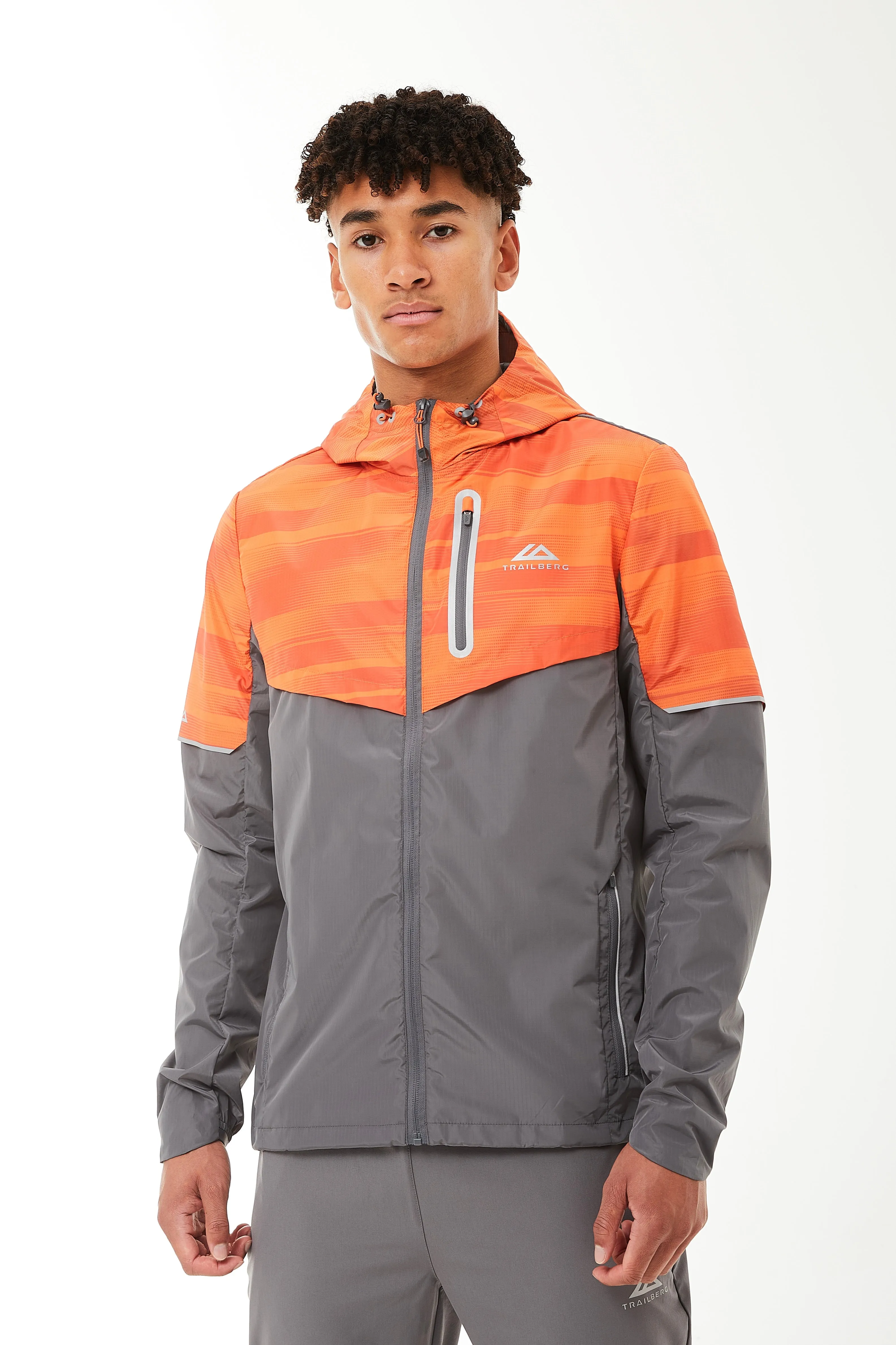 Trailberg Dimension Windbreaker - Irongate / Orange