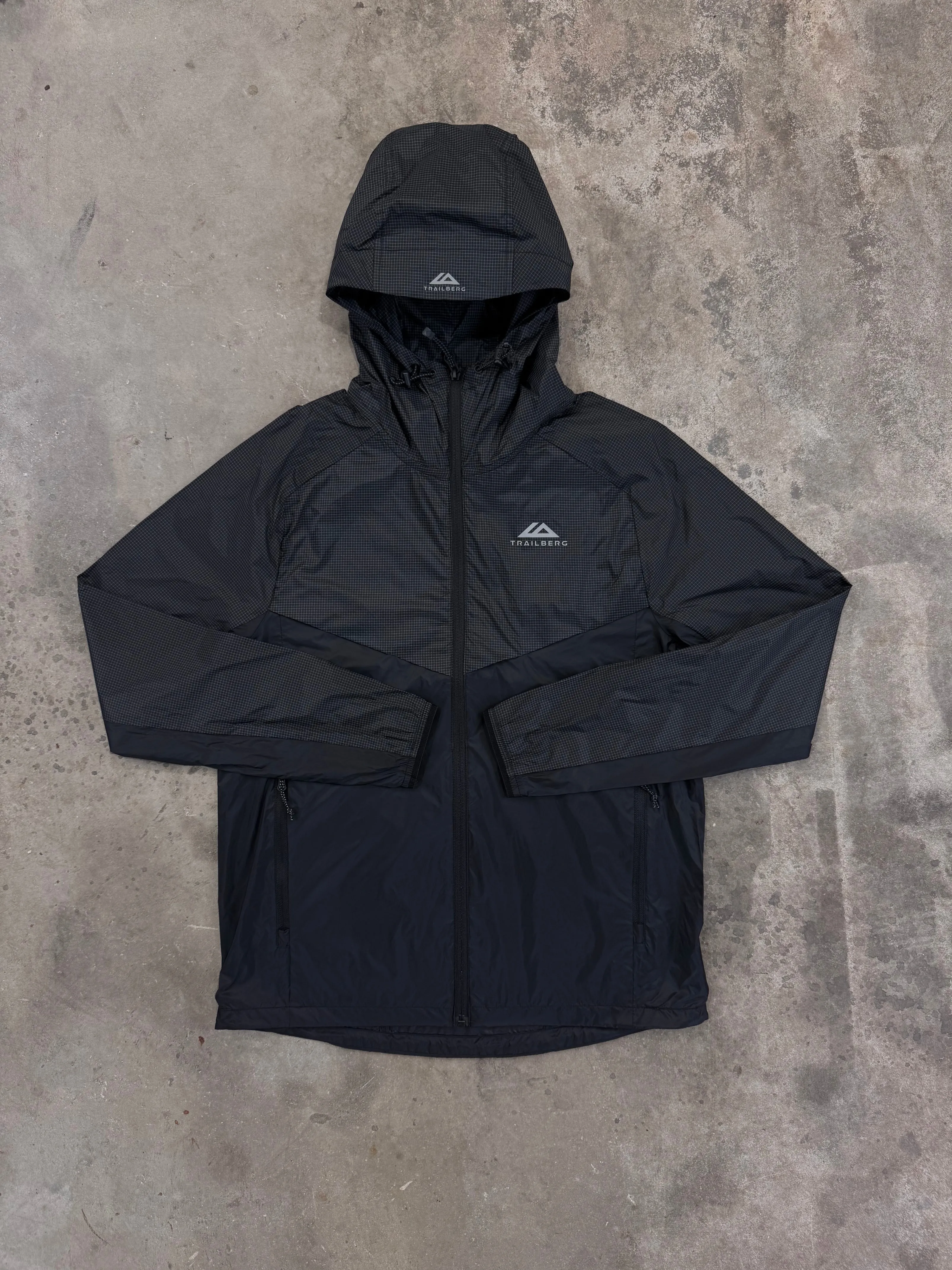Trailberg Rapid Grid Windbreaker - Black