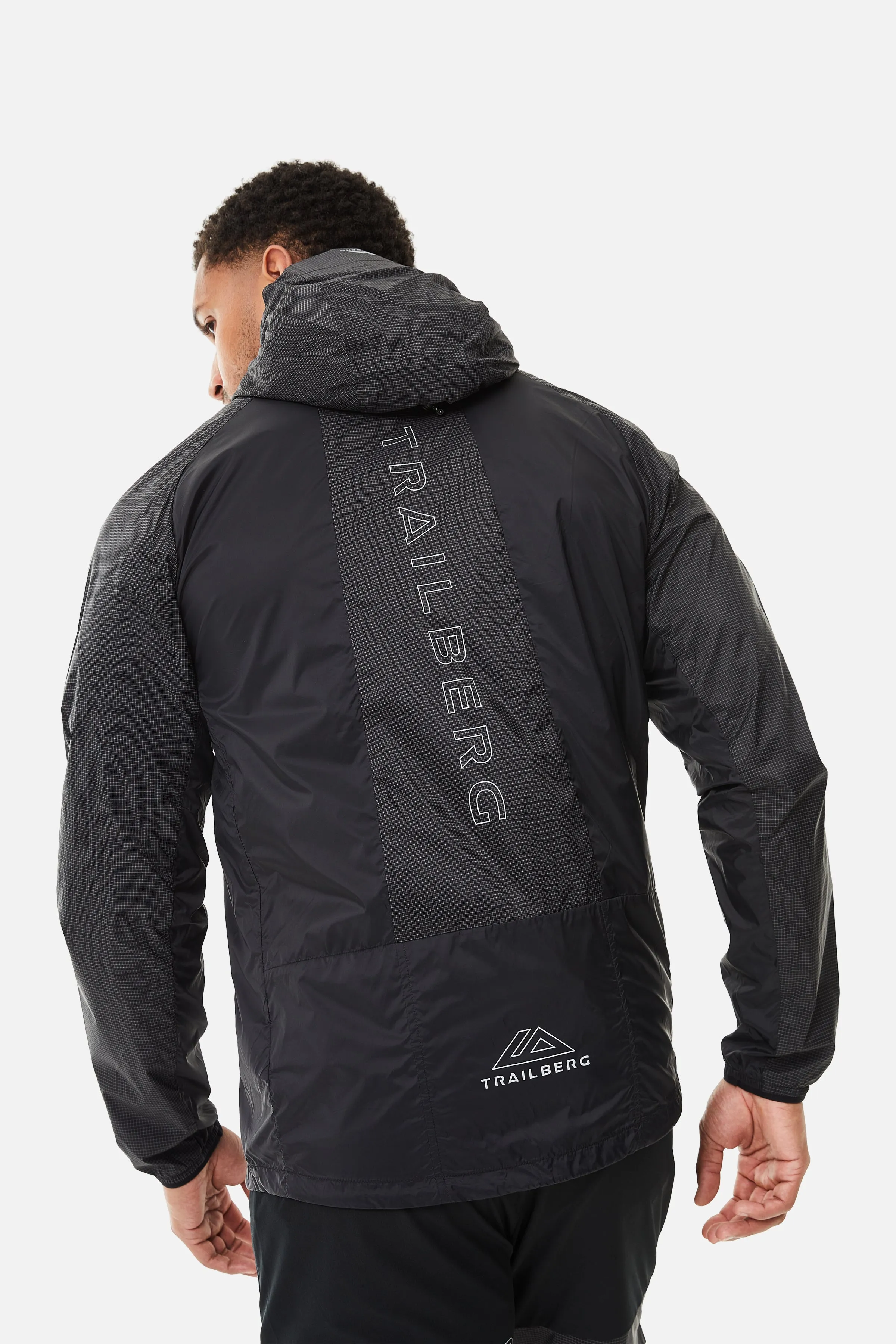 Trailberg Rapid Grid Windbreaker - Black