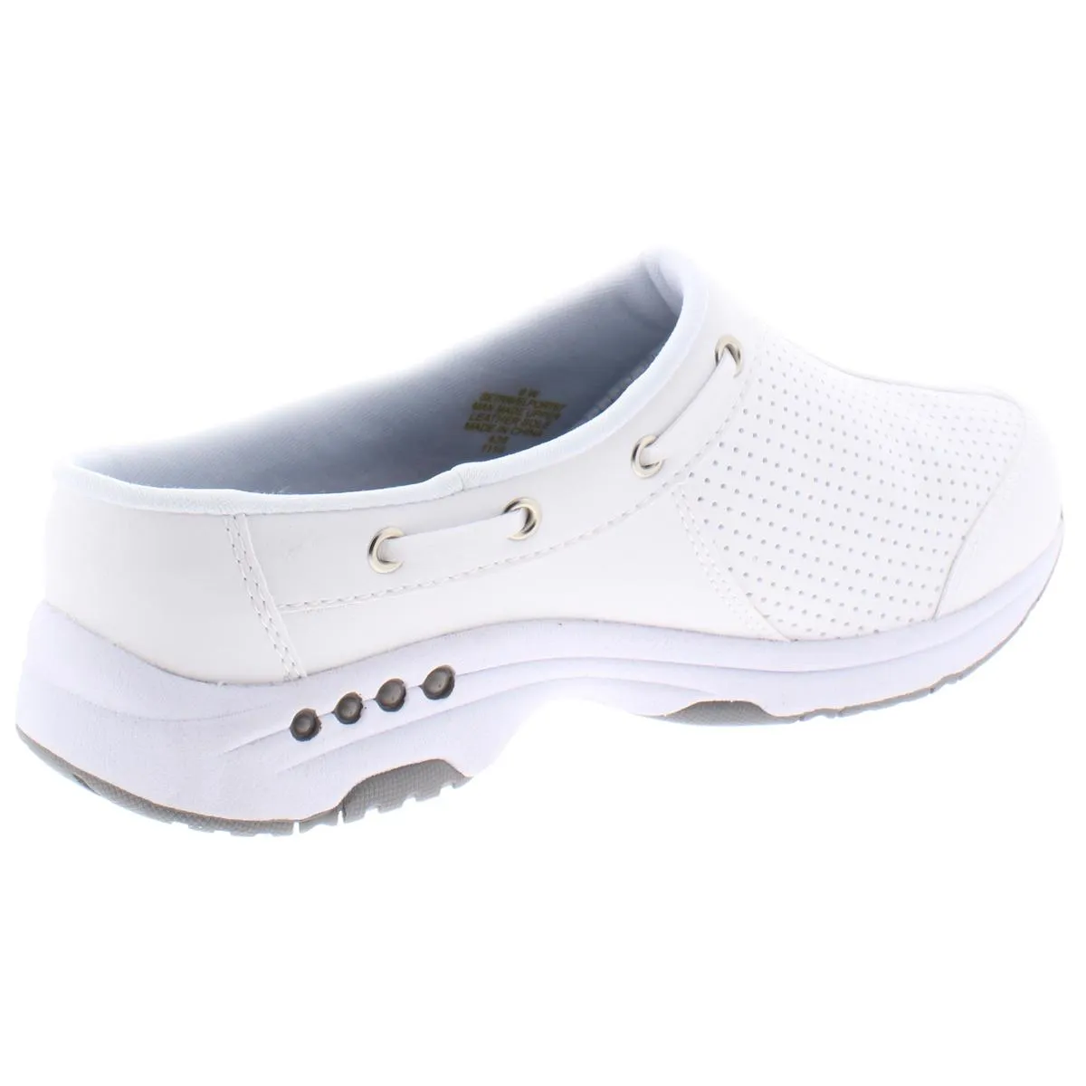 Travel Port 67 Womens Faux Leather Slip On Sneakers