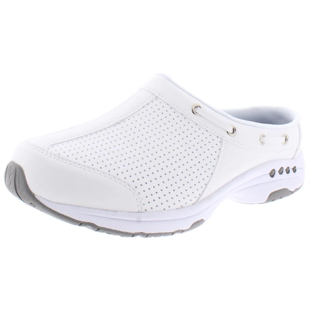 Travel Port 67 Womens Faux Leather Slip On Sneakers