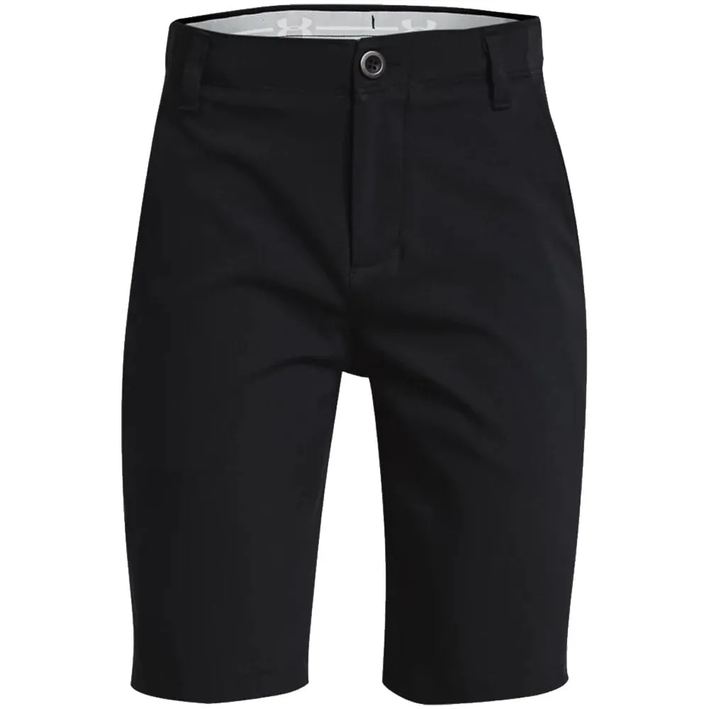 Under Armour Junior Boys Shorts - Black/Mod Gray/Halo Gray Under Armour Clothing